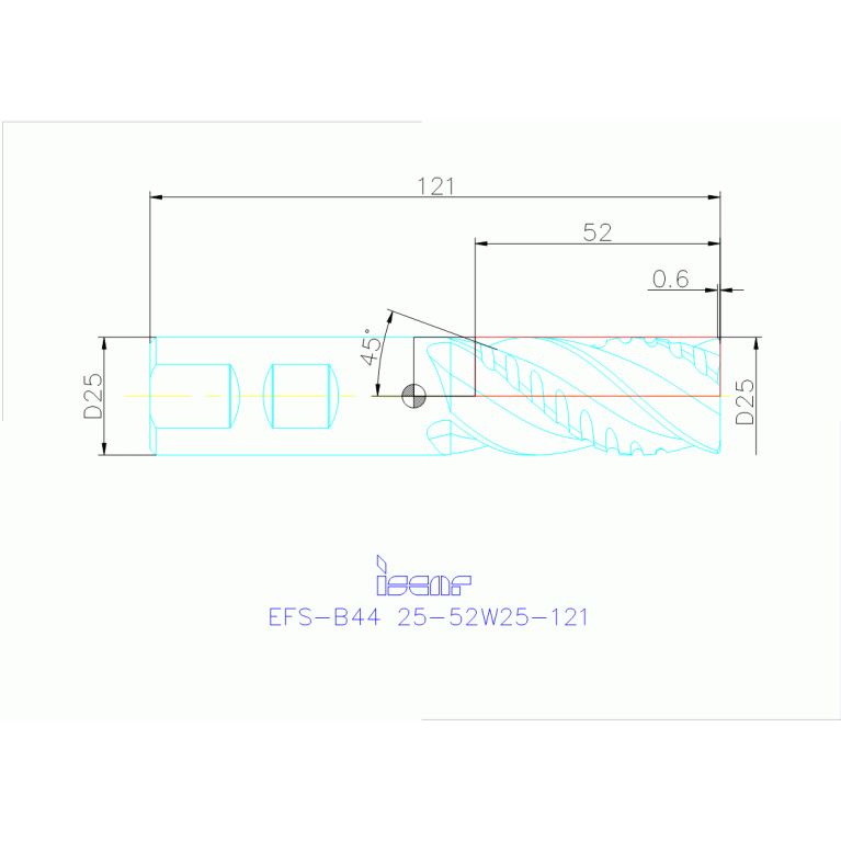 EFS-B44 25-52W25-121 IC608