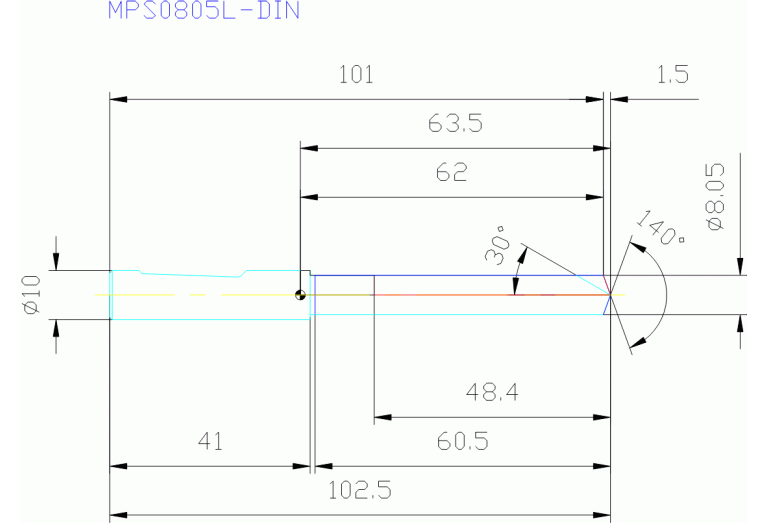 MPS0805L-DIN VP15TF