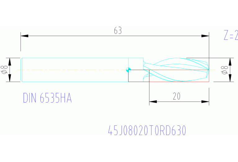45J08020T0RD630 IN05S