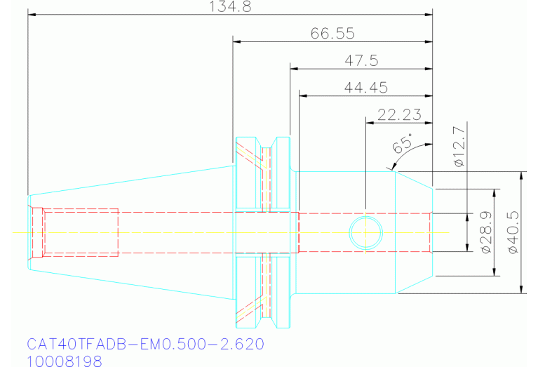 CAT40TFADB-EM0.500-2.620
