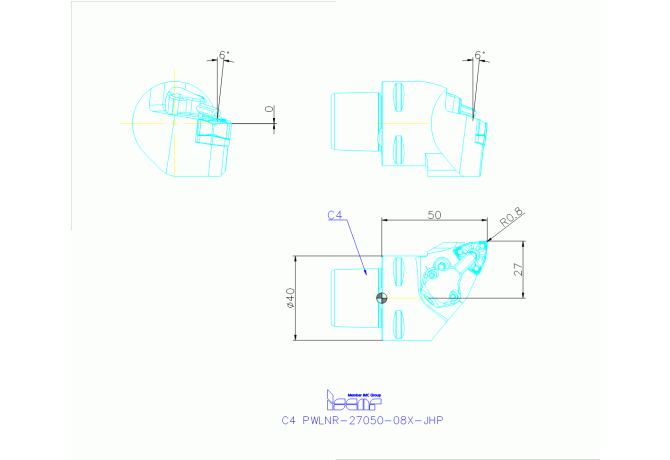 C4 PWLNR-27050-08X-JHP