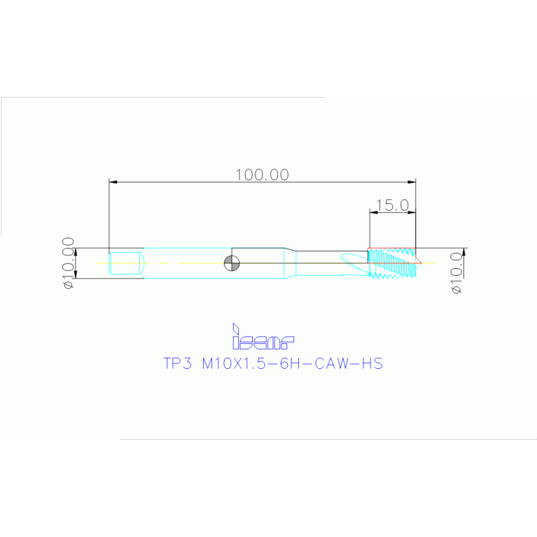 TP3 M10X1.5-6H-CAW-HS