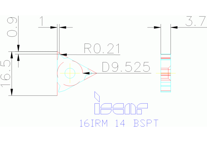 16IRM 14 BSPT IC908