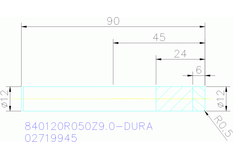 840120R050Z9.0-DURA