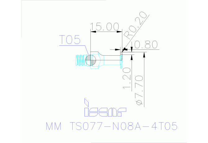 MM TS077-N08A-4T05 IC908
