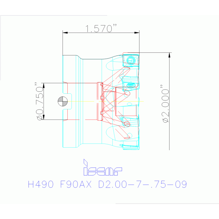 H490 F90AX D2.00-7-.75-09