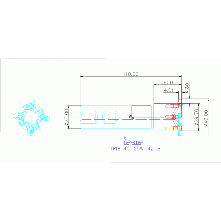 TRIB 40-25W-4Z-B