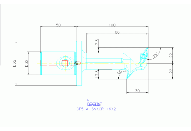 CF5 A-SVXCR-16X2