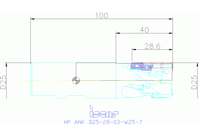 HP ANK D25-28-03-W25-7
