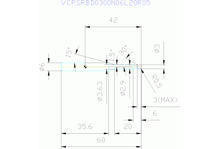VCPSRBD0300N06L20R05