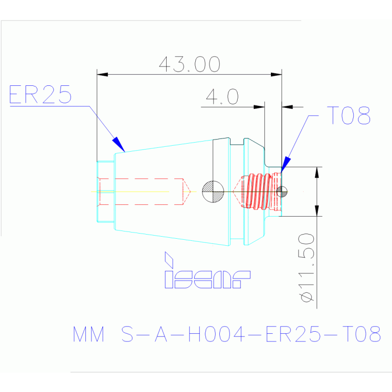 MM S-A-H004-ER25-T08