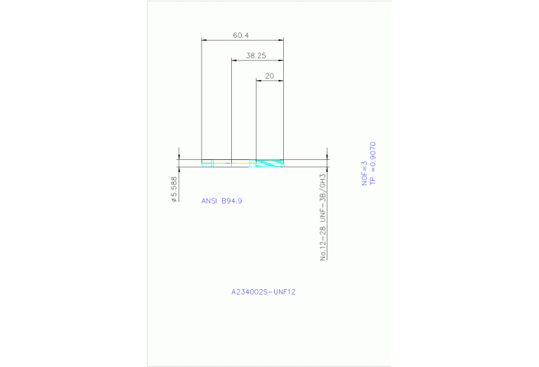A234002S-UNF12