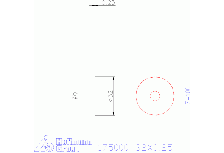 175000 32X0,25