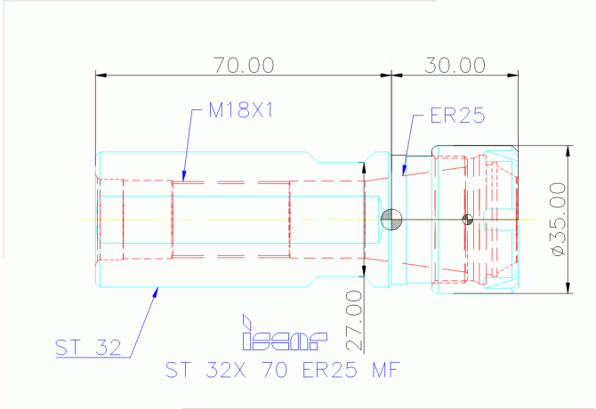 ST 32X 70 ER25 MF