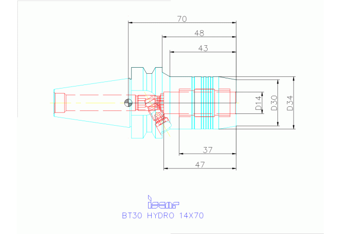 BT30 HYDRO 14X70