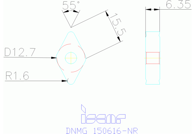 DNMG 150616-NR IC8250