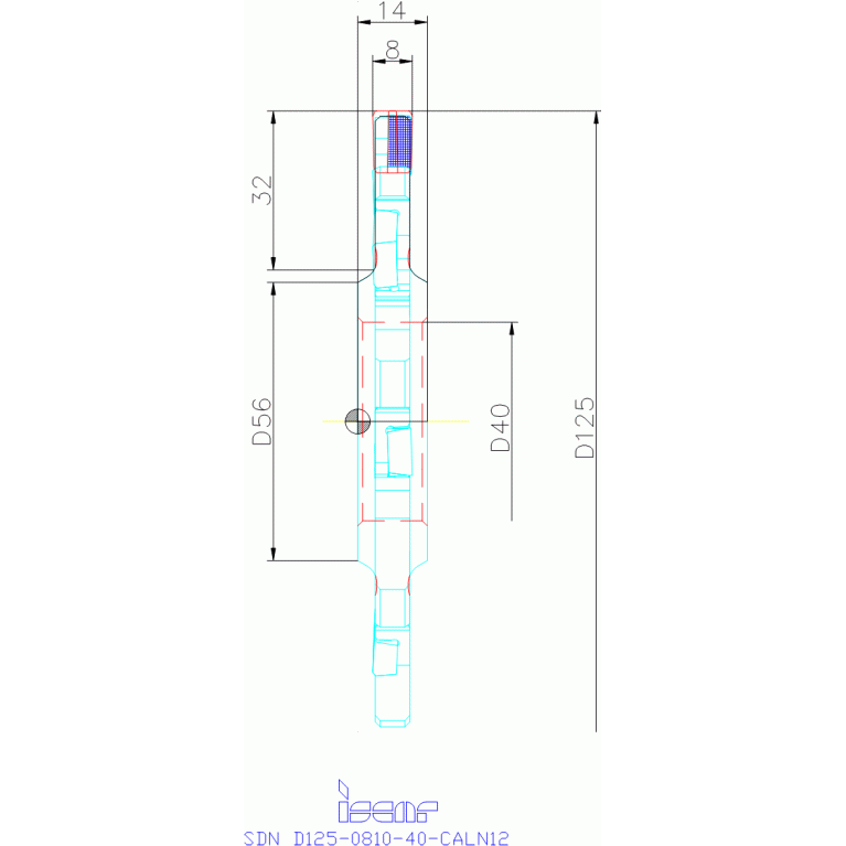 SDN D125-0810-40-CALN12