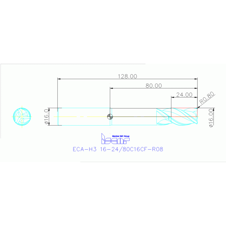 ECA-H3 16-24/80C16CF-R08 IC08