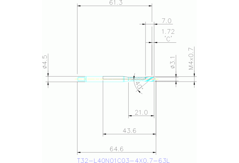 T32-L40N01C03-4X0.7-63L