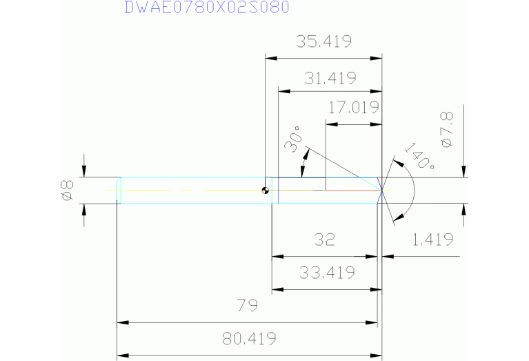 DWAE0780X02S080 DP102A