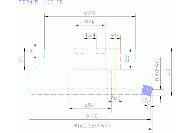 FBP415-160C18R