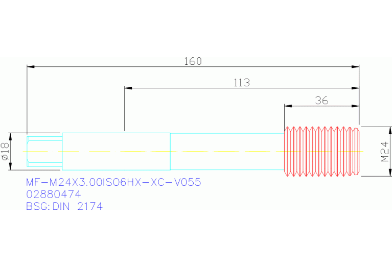 MF-M24X3.00ISO6HX-XC-V055