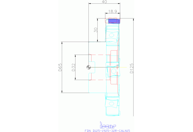 FDN D125-1925-32R-CALN15