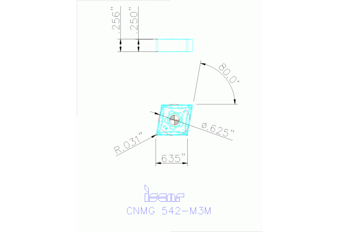 CNMG 160608-M3M IC6015