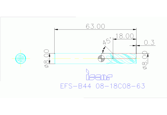 EFS-B44 08-18C08-63 IC608