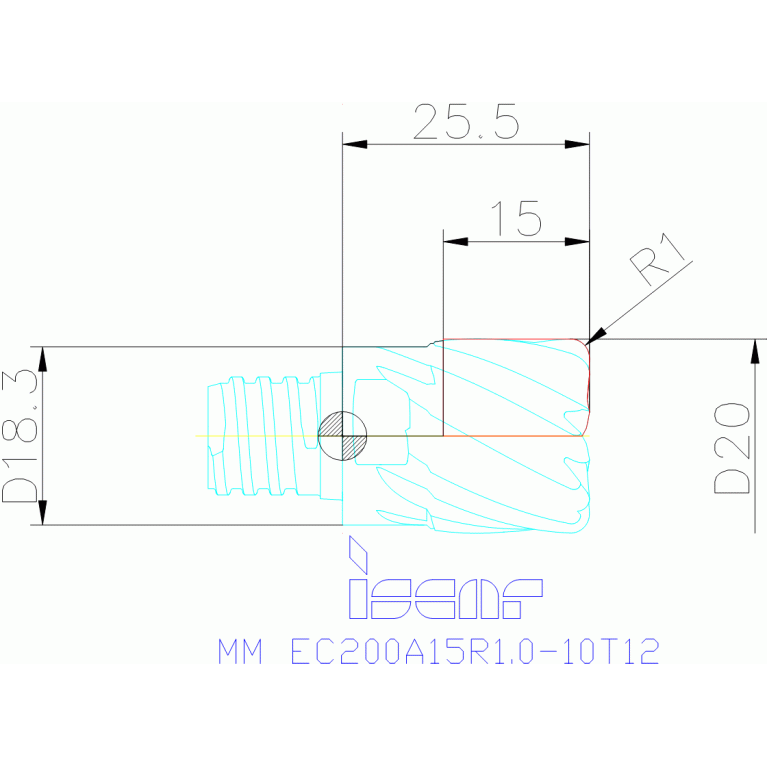 MM EC200A15R1.0-10T12 IC908