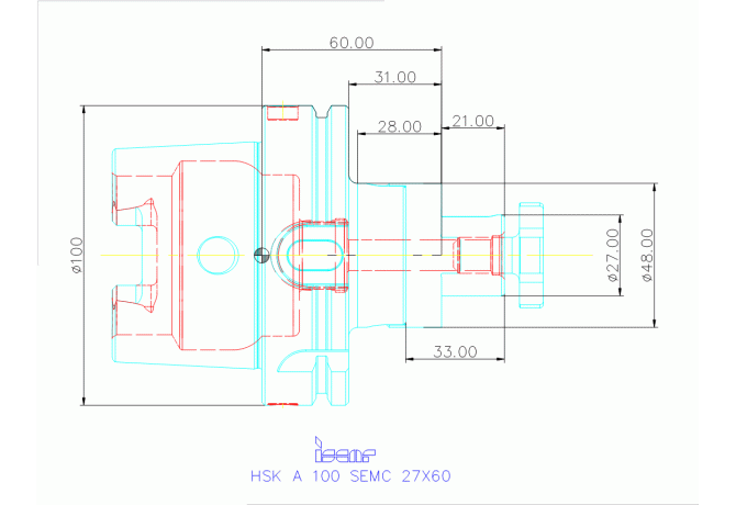 HSK A100 SEMC27X60