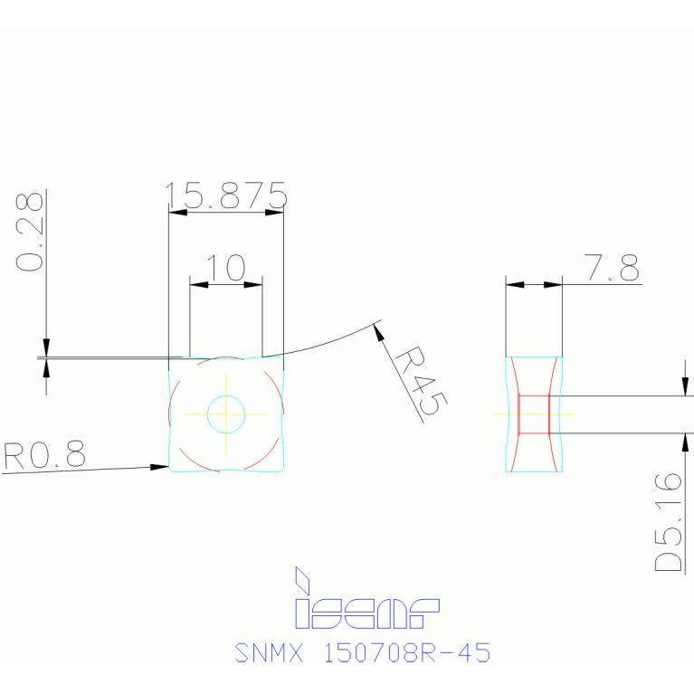 SNMX 150708R-45 IC8150