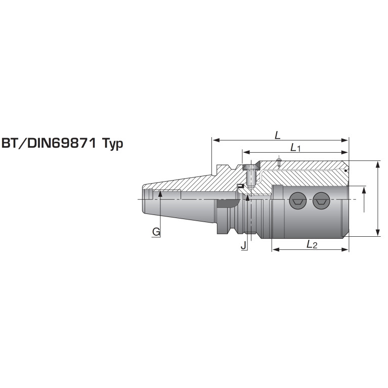 TUNGBORE BT40 EM32