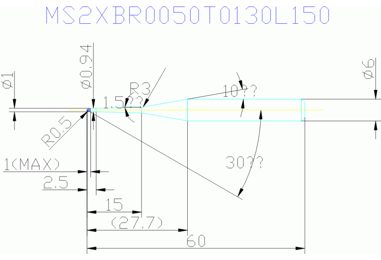 MS2XBR0050T0130L150