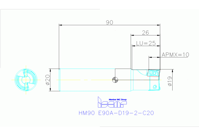 HM90 E90A-D19-2-C20