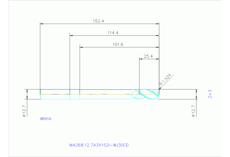 MA268.12.7A3X152I-WJ30CD