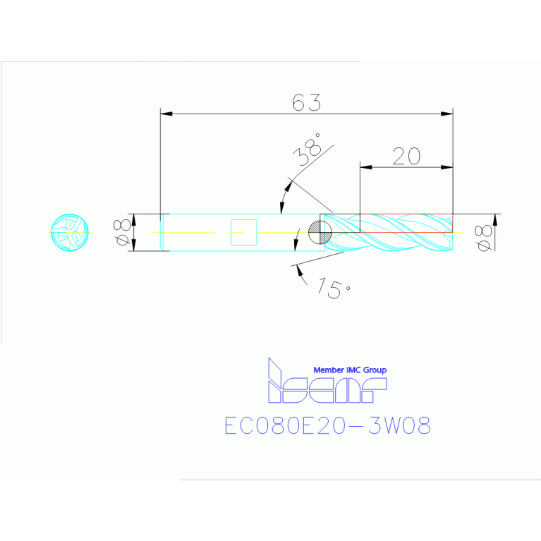 EC080E20-3W08 IC900