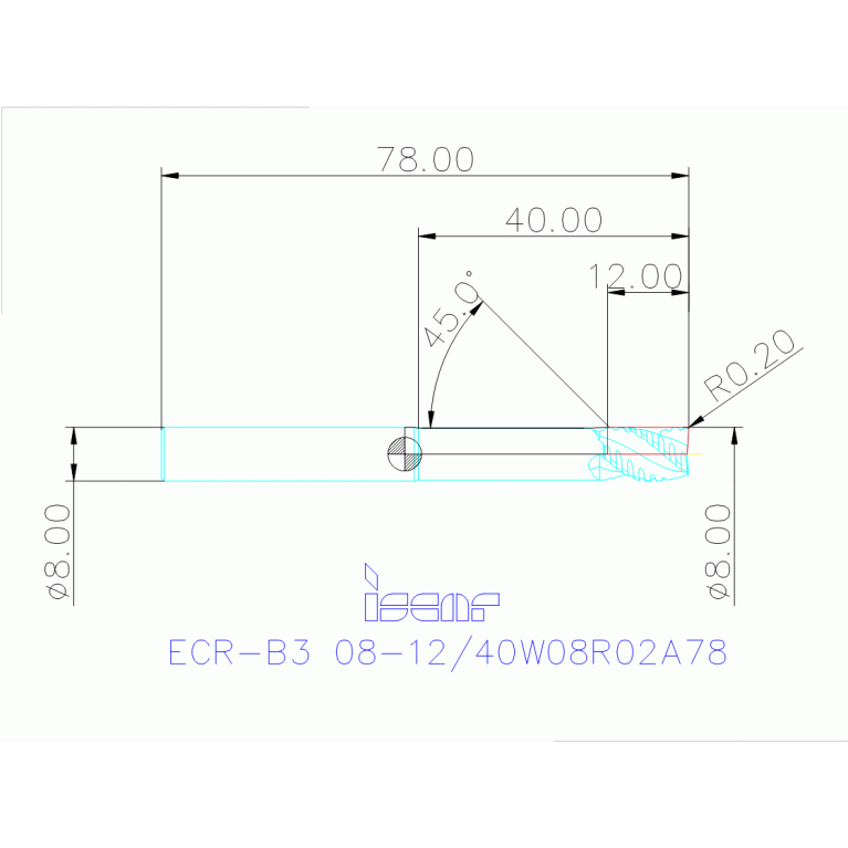 ECR-B3 08-12/40W08R02A78 IC08