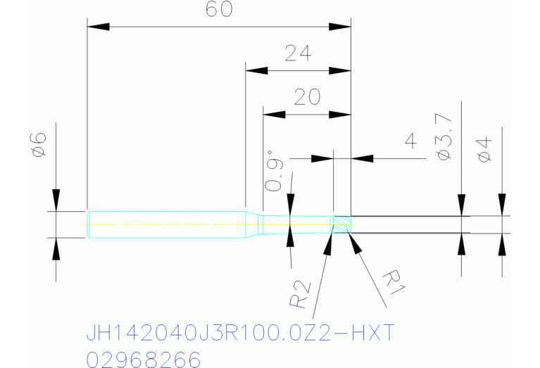 JH142040J3R100.0Z2-HXT
