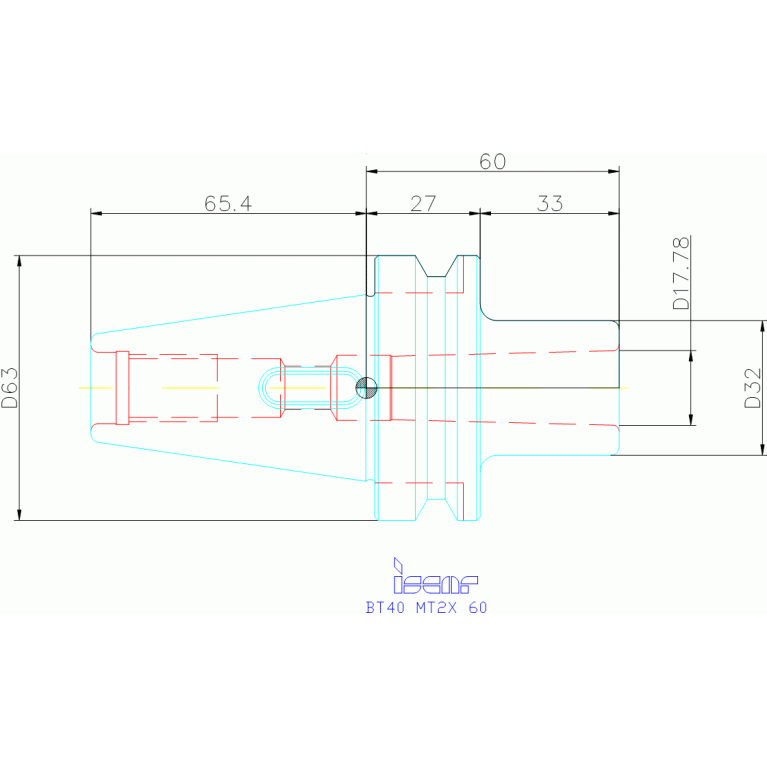 BT40 MT2X 60