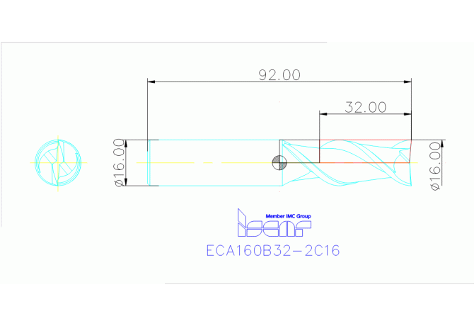 ECA160B32-2C16 IC08