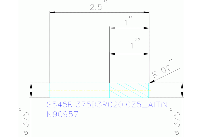 S545R.375D3R020.0Z5 ALTIN