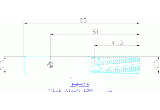 MTECB 1616E41 12UN IC908