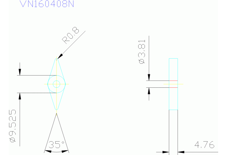 VNMG160408-SH MC6025