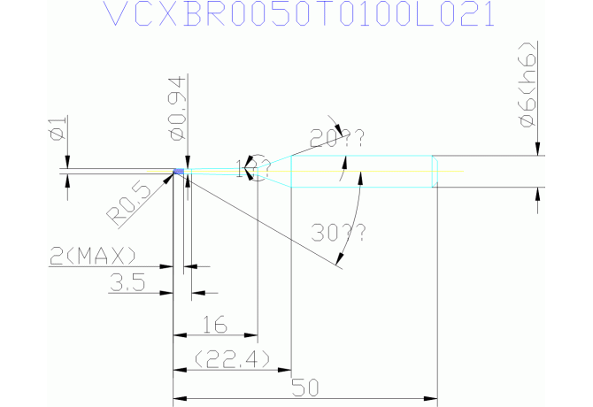 VCXBR0050T0100L016