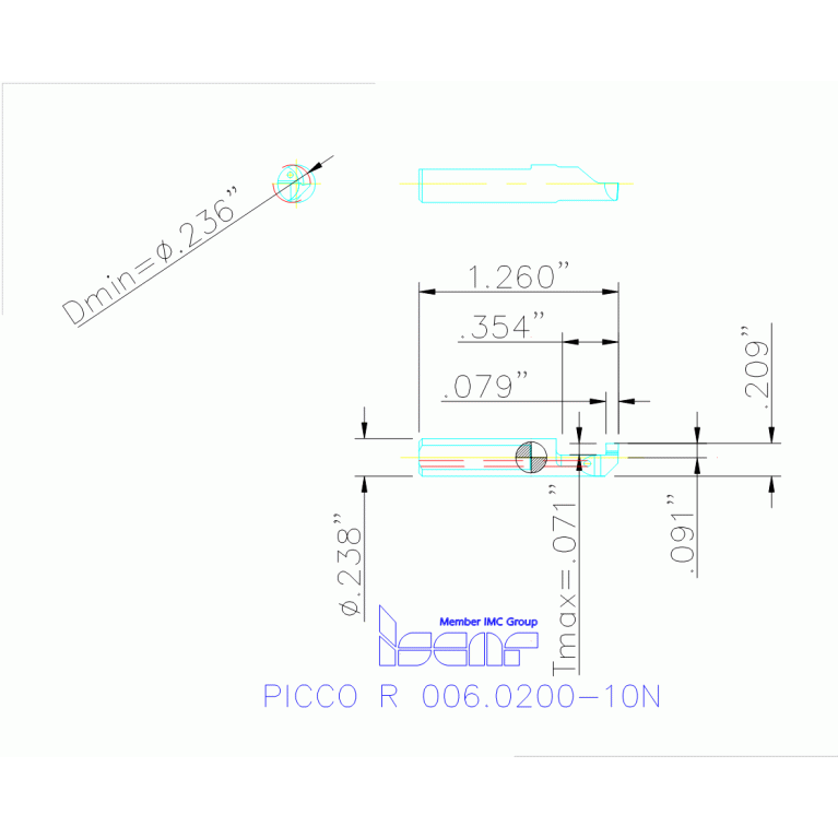 PICCO R 006.0200-10N IC908