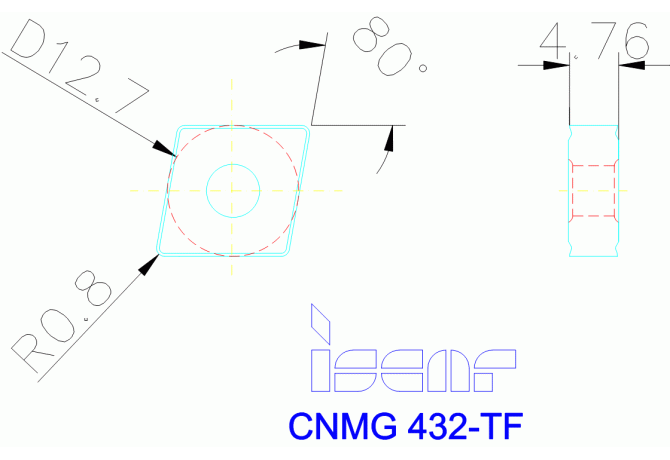 CNMG 120408-TF IC8350