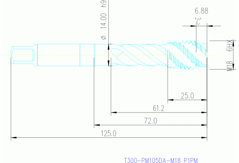 T300-PM105DA-M18 P1PM