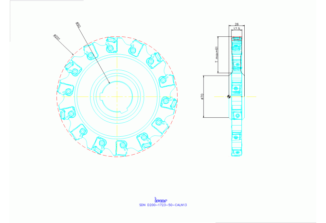 SDN D200-1723-50-CALN13