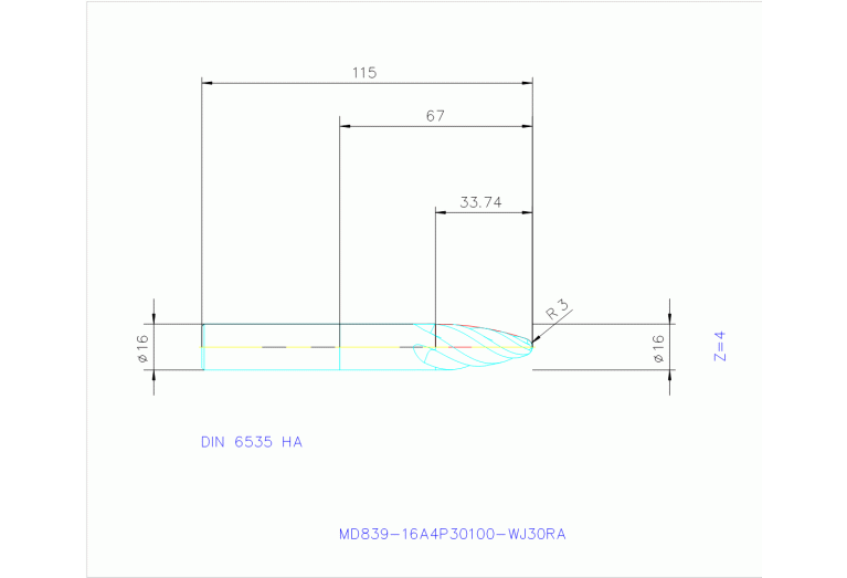 MD839-16A4P30100-WJ30RA